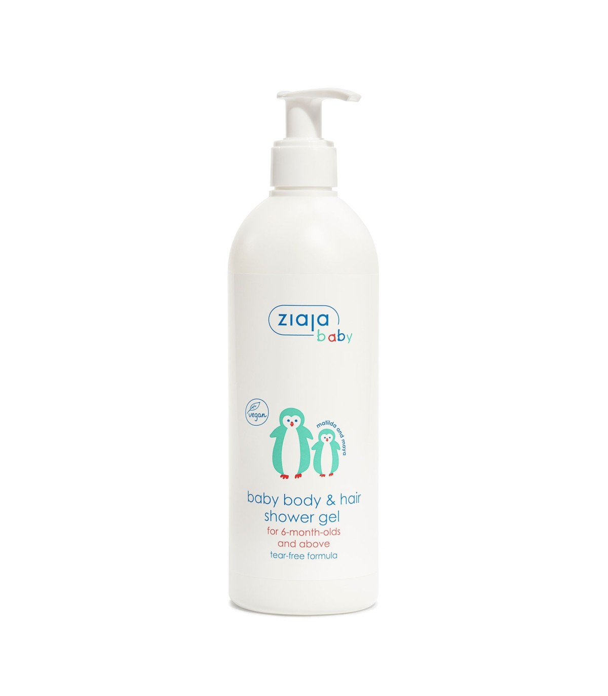 BABY Gel de ducha y champú corporal y capilar para bebé