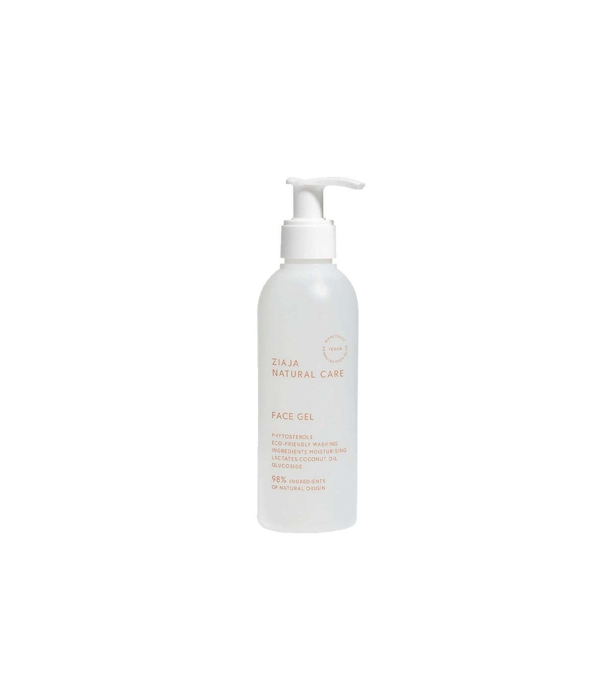 NATURAL CARE Gel limpiador facial para piel sensible